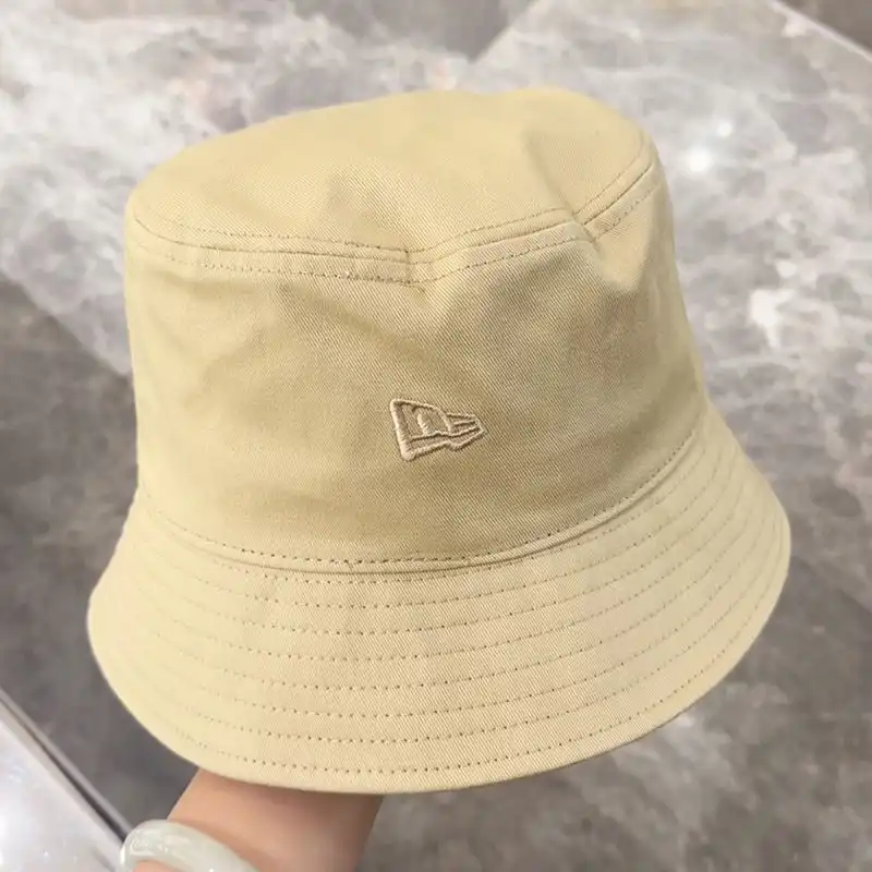 Cheap Saint Laurent x New Era Cassandre Bucket Hat In Canvas Yellow 0127