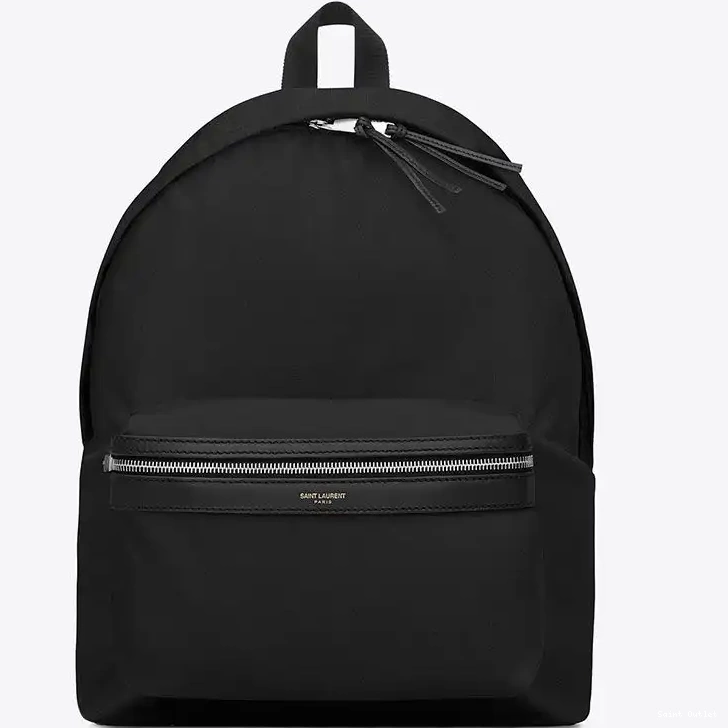 Cheap In Saint Laurent Black Backpack City 0221