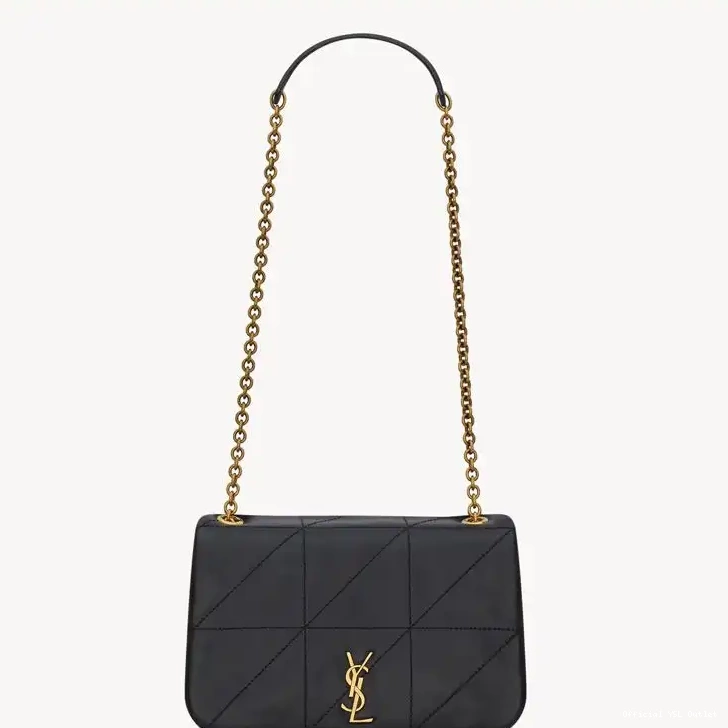 Cheap Laurent Gold Saint Mini 4.3 Black Jamie In Bag Lambskin 0220