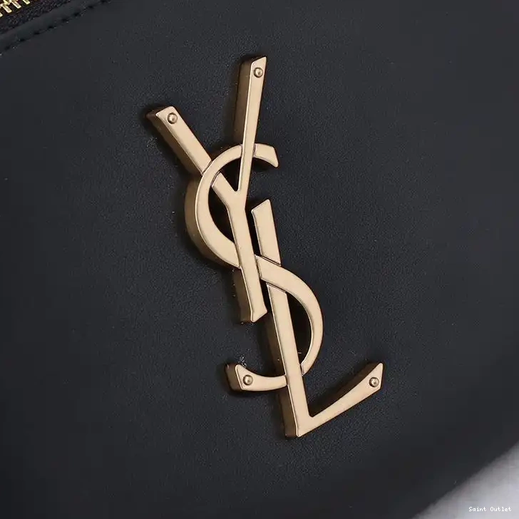 Cheap Lambskin Monogram Saint Gold Belt Laurent Black Classic Bag In 0216